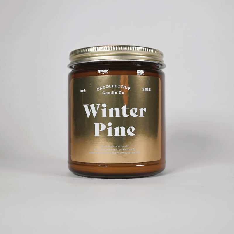 Winter Pine Holiday Soy Candle